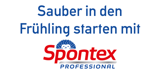 Sauber in den Frühling starten mit Spontex Professional 