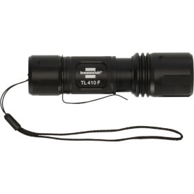 brennenstuhl LED Taschenlampe LuxPremium TL 410 F mit Batterie und heller CREE-LED