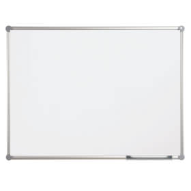 Maul pro Whiteboard 2000, 60x90 cm Komplett-Set magnetisch mit Alurahmen und Kunststoffbeschichtung