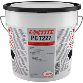 Loctite PC 7227 Verschleisschutz Feinpartikel ultraglatt Keramik und SiC Epoxidbeschichtung zum Schutz vor Abrieb und Erosion 2K