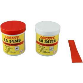 Loctite EA 3474 Epoxidklebstoff mineralgefüllt für reibungsintensive Metallflächen