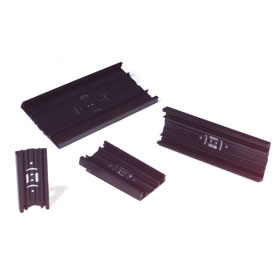 Kennflex Schilderträger aus ABS-Kunststoff schwarz