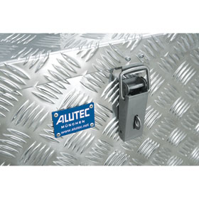 Alutec Riffelblechbox R 250, extra stabile Aluminium-Riffelblechbox mit 3mm Wandstärke