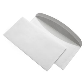 Kuvertier - Briefumschläge C6 / 5 weiß ohne Fenster Papiergewicht: 75g, mit Nassklebegummierung