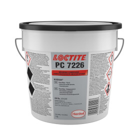 Loctite PC 7226 Nordbak Verschleisschutz Feinpartikel standfeste 2K Epoxidbeschichtung zur Deckenverarbeitung