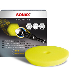 Sonax ExzenterPad medium 143 Schwamm mit sehr gleichmäßigen Zellen